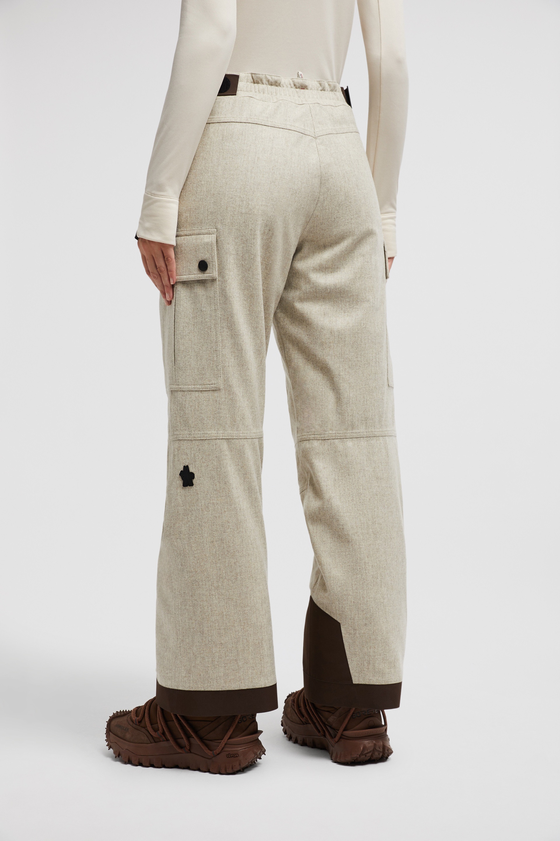 Padded Technical Wool Ski Pants - 5