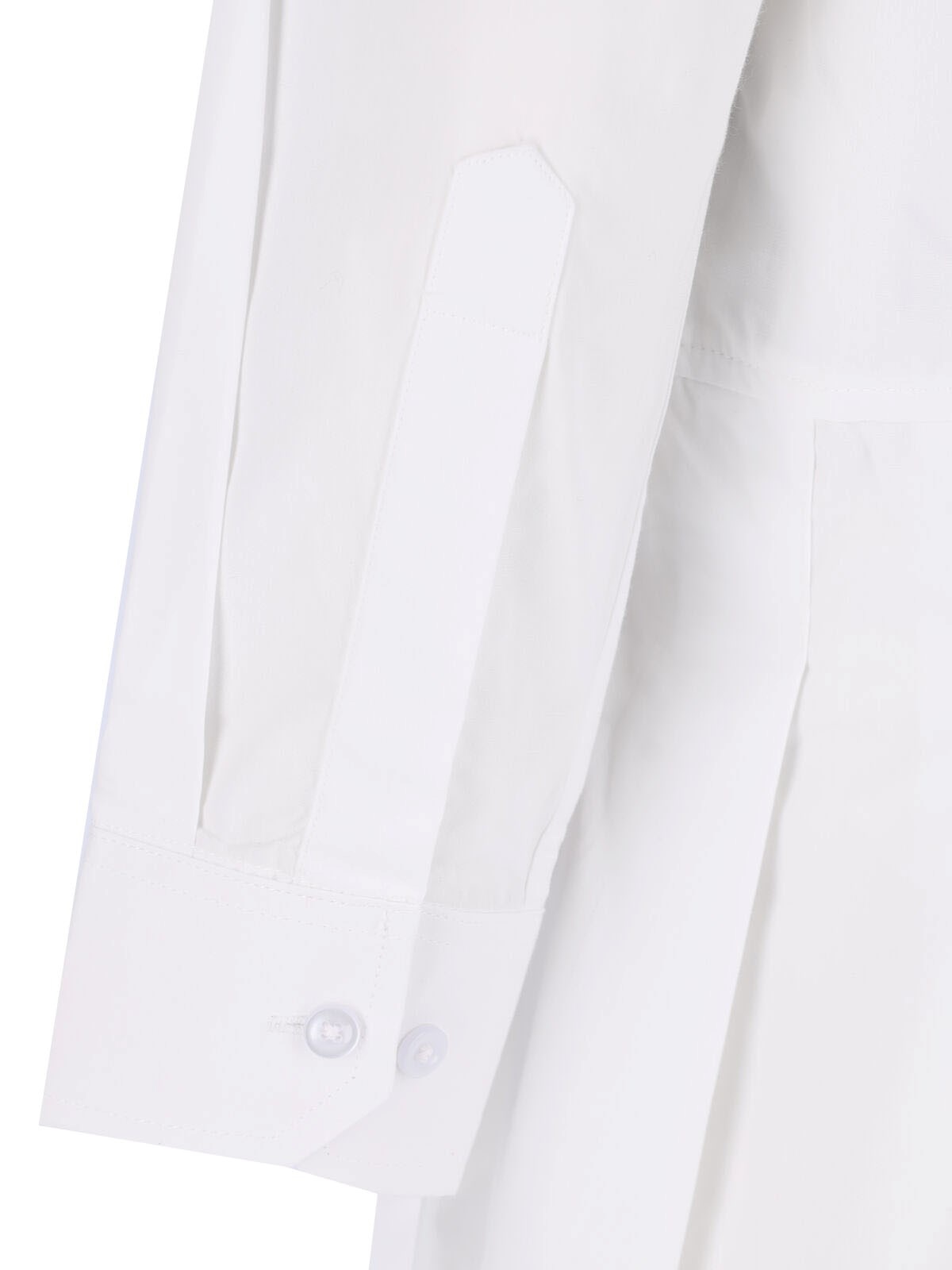 'TENNIS FRILL' SHIRT MIDI DRESS - 5