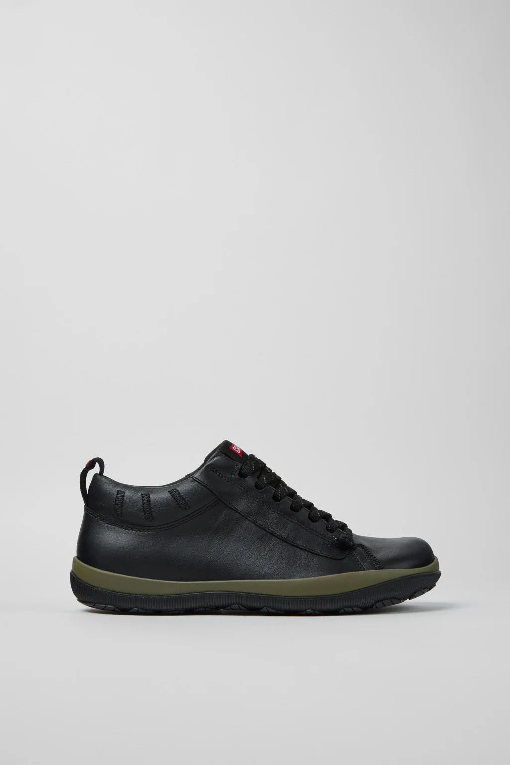 Peu Pista GM Black Leather Ankle Boots for Men. - 1