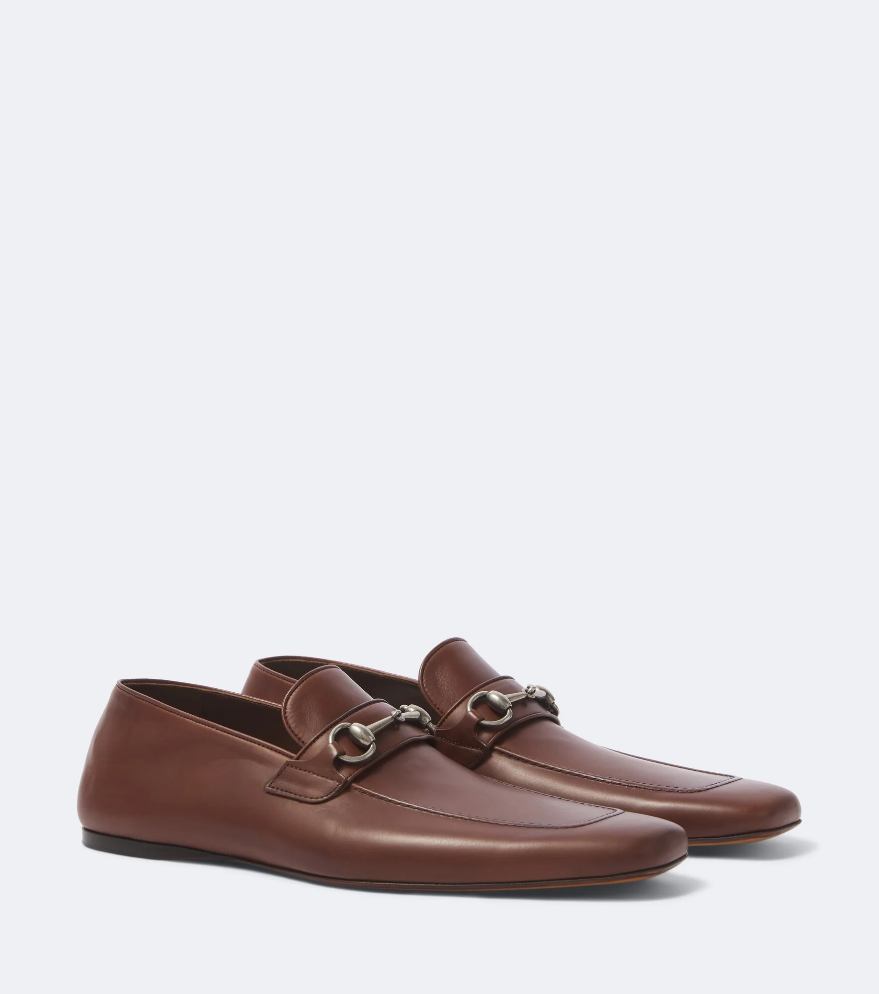 Horsebit leather loafers - 1