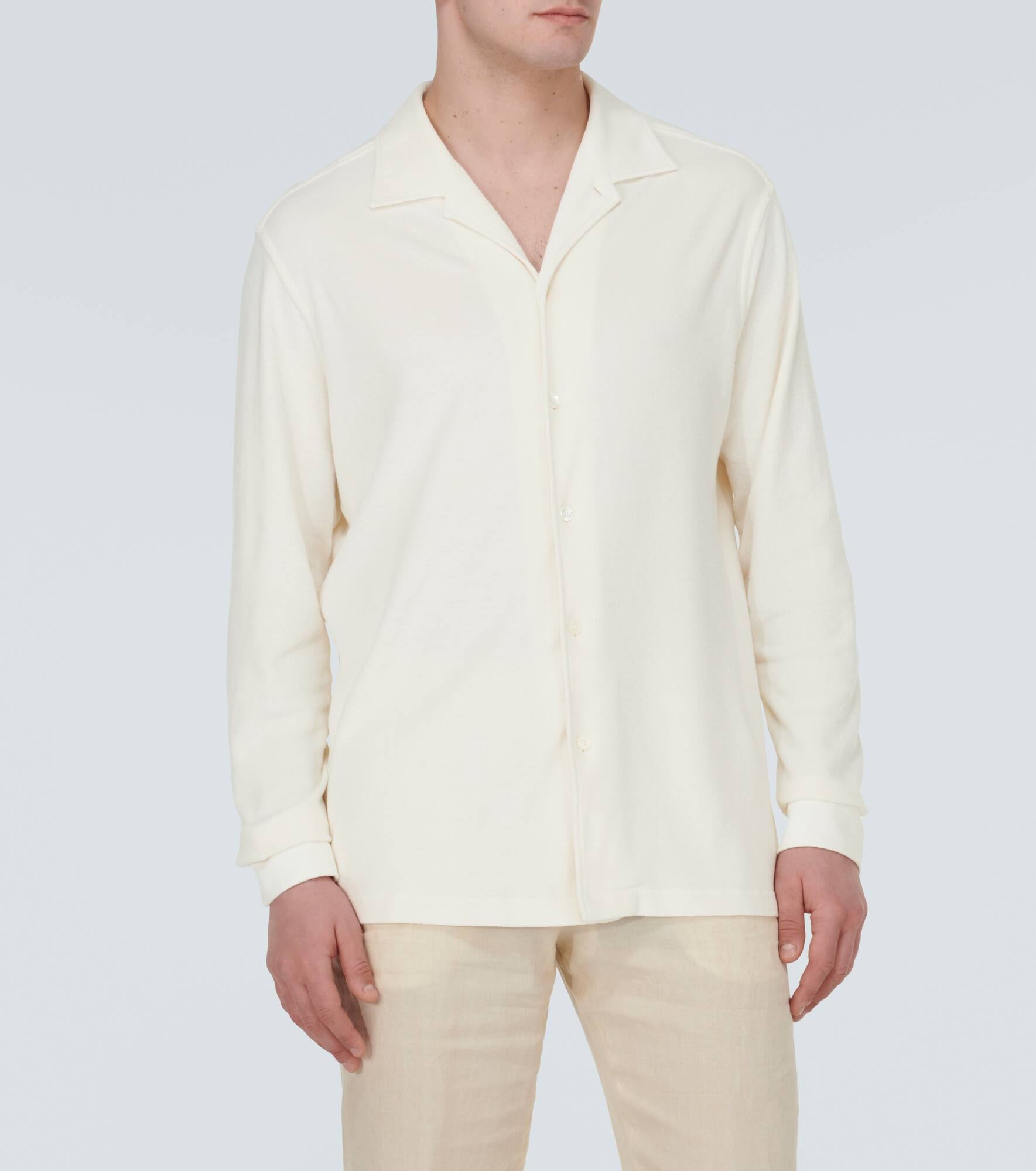 Cotton and silk shirt - 3