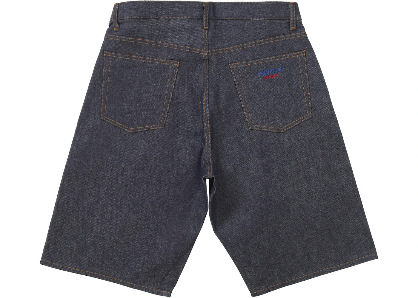 Supreme Rigid Baggy Selvedge Denim Short (SS25) Rigid Indigo - 2