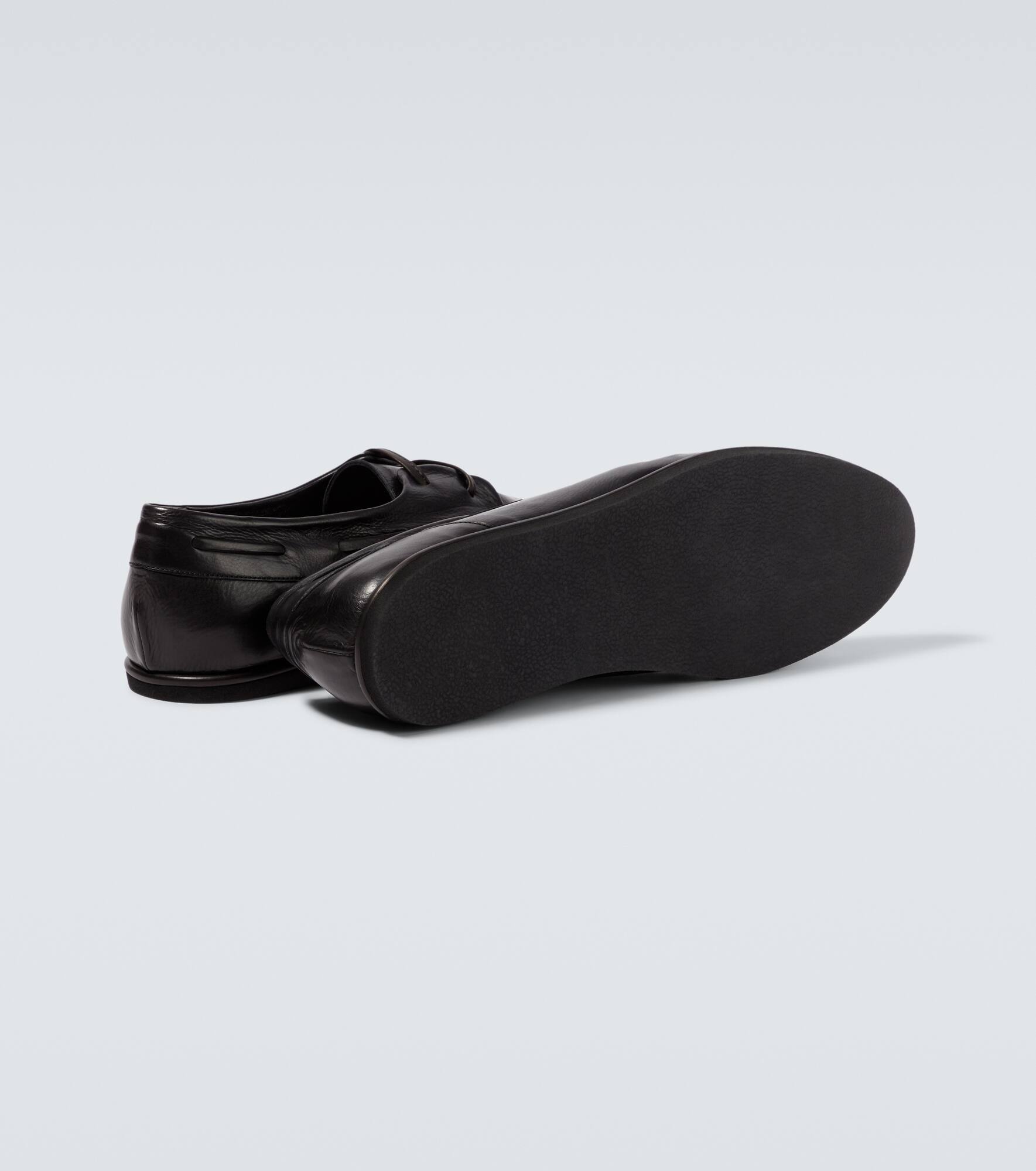 Leather Derby shoes - 4