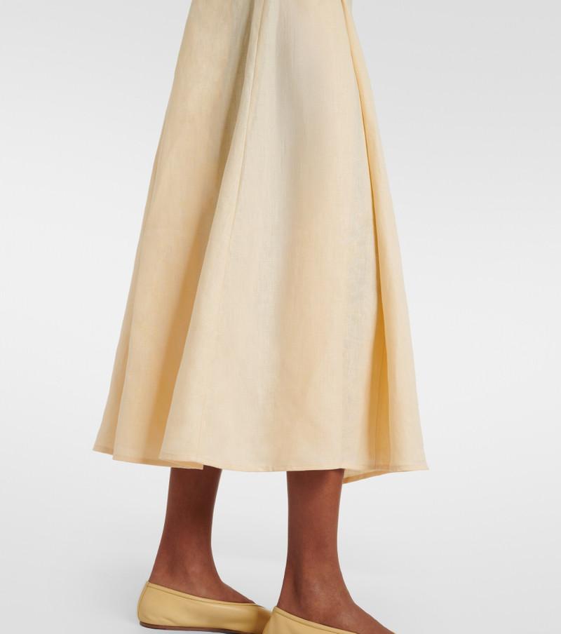 Esme linen midi dress 5