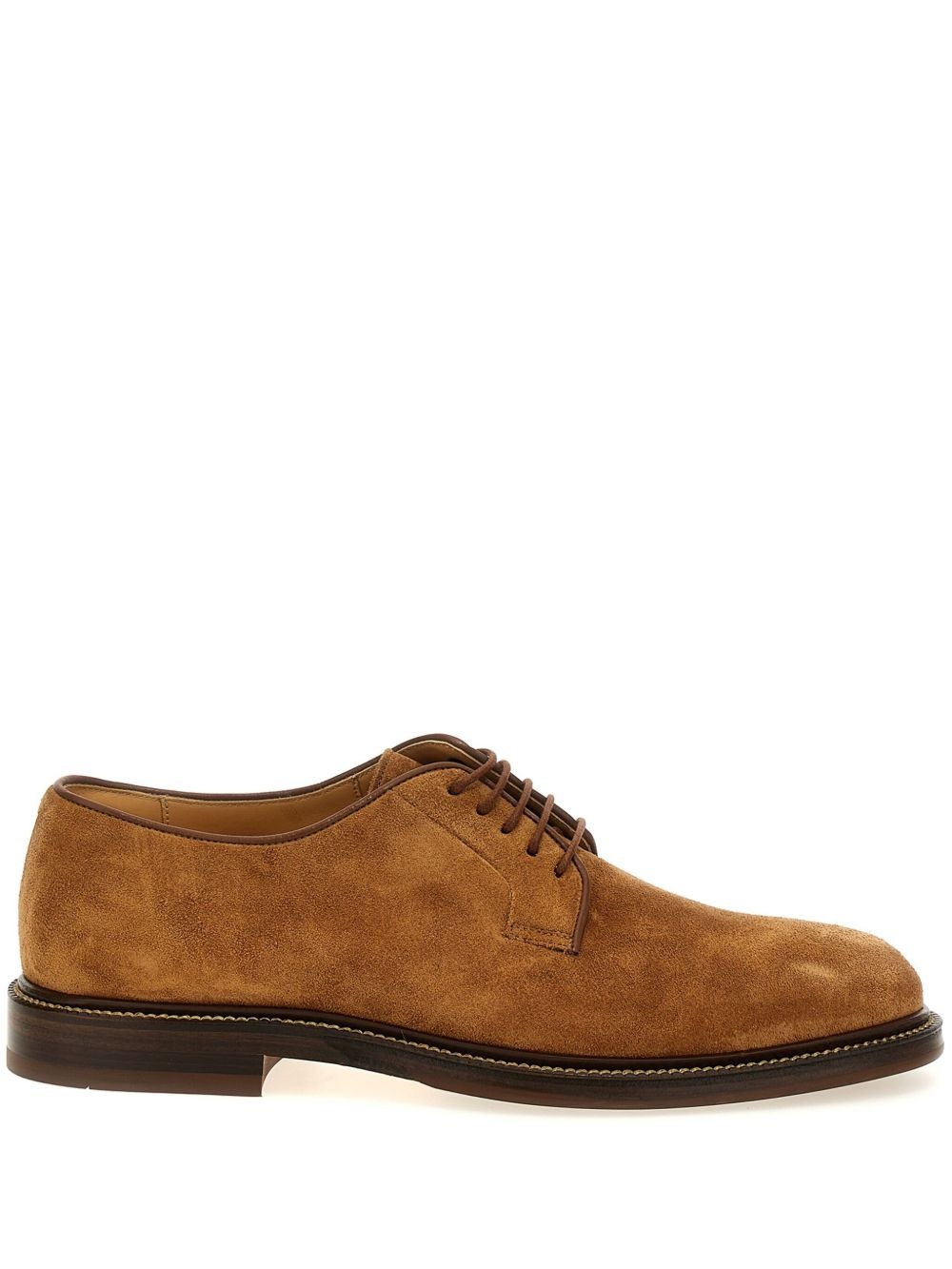 suede Derby shoes - 1