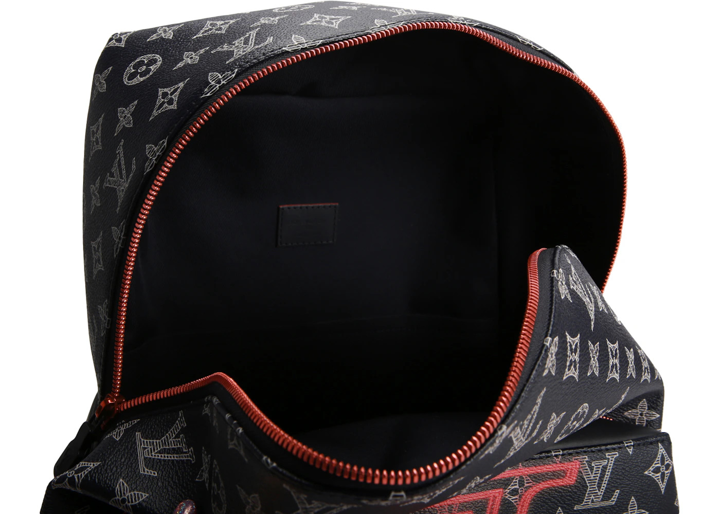 Louis Vuitton Apollo Backpack Monogram Upside Down Ink Navy - 3