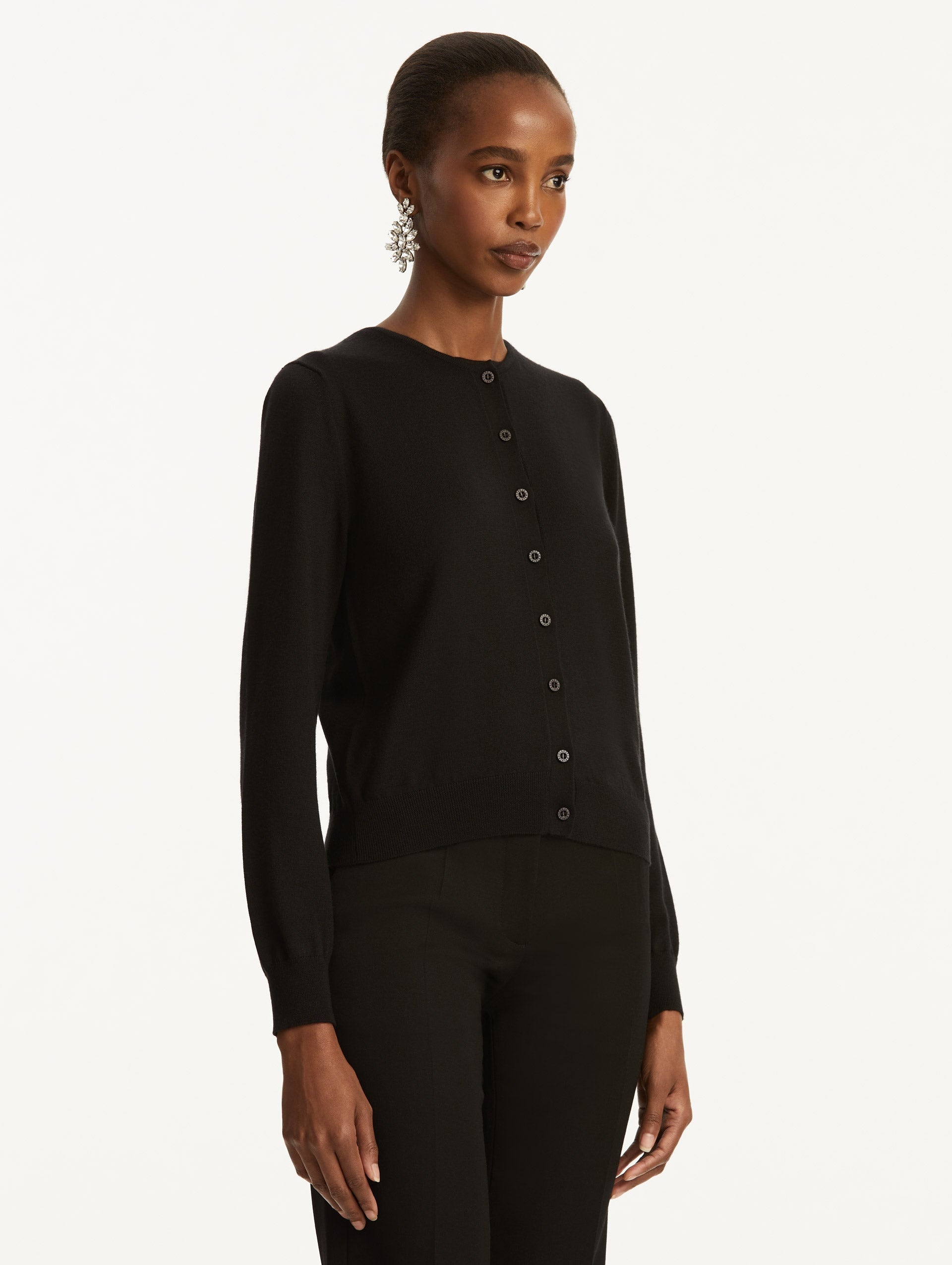 WOOL-BLEND CARDIGAN - 5
