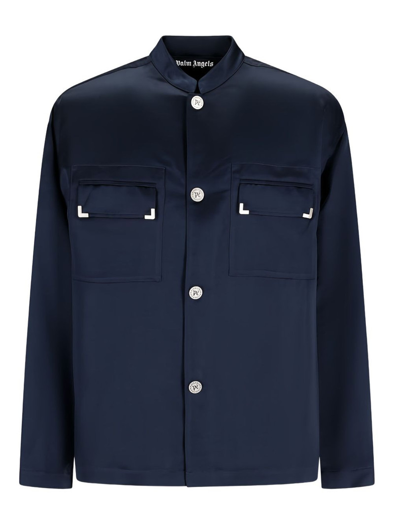 long-sleeve flap-pocket shirt 1