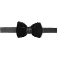 Pre-Tied Velvet Bow Tie - 6