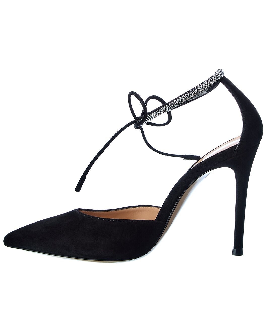 Gianvito Rossi Montecarlo D'Orsay 105 Suede Pump - 2