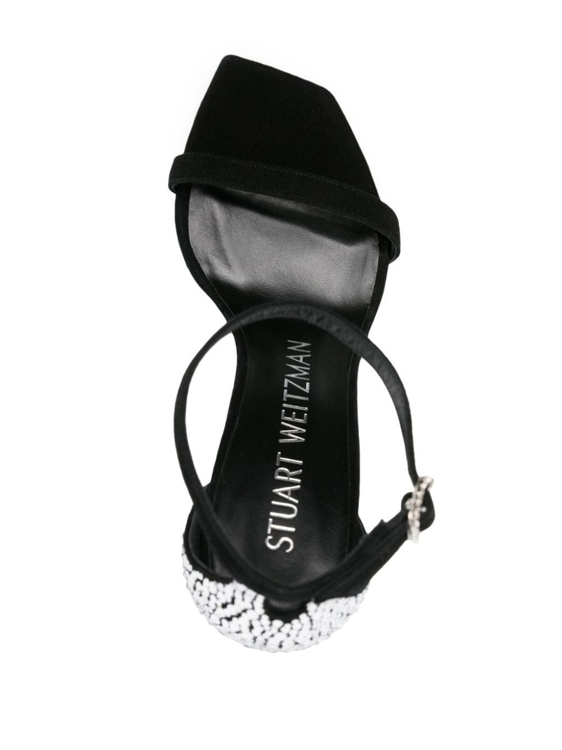 Nudistcurve Royale 100mm rhinestone-embellished sandals 4
