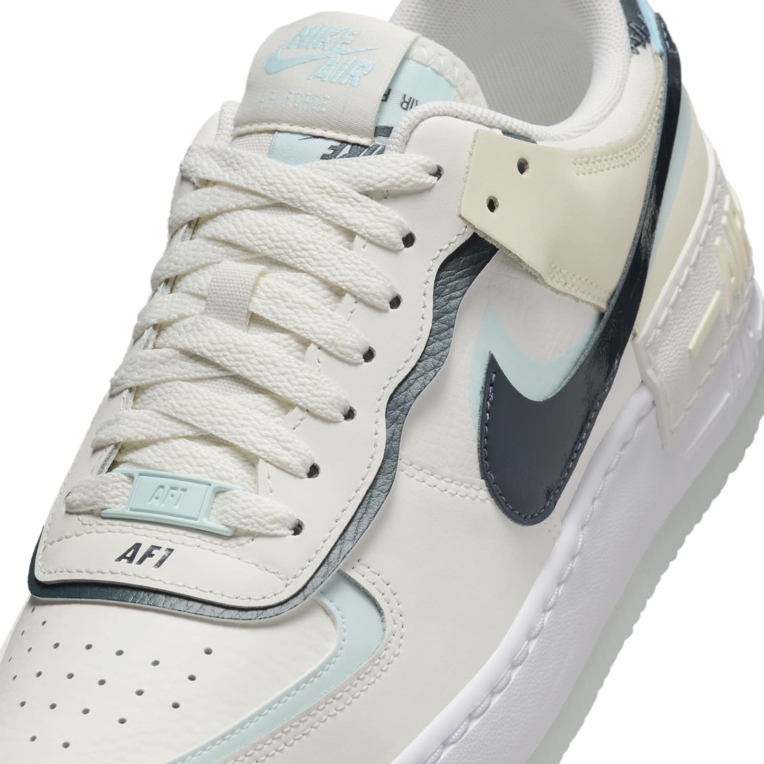 (WMNS) Nike Air Force 1 Shadow 'Glacier Blue' DZ1847-107 - 7