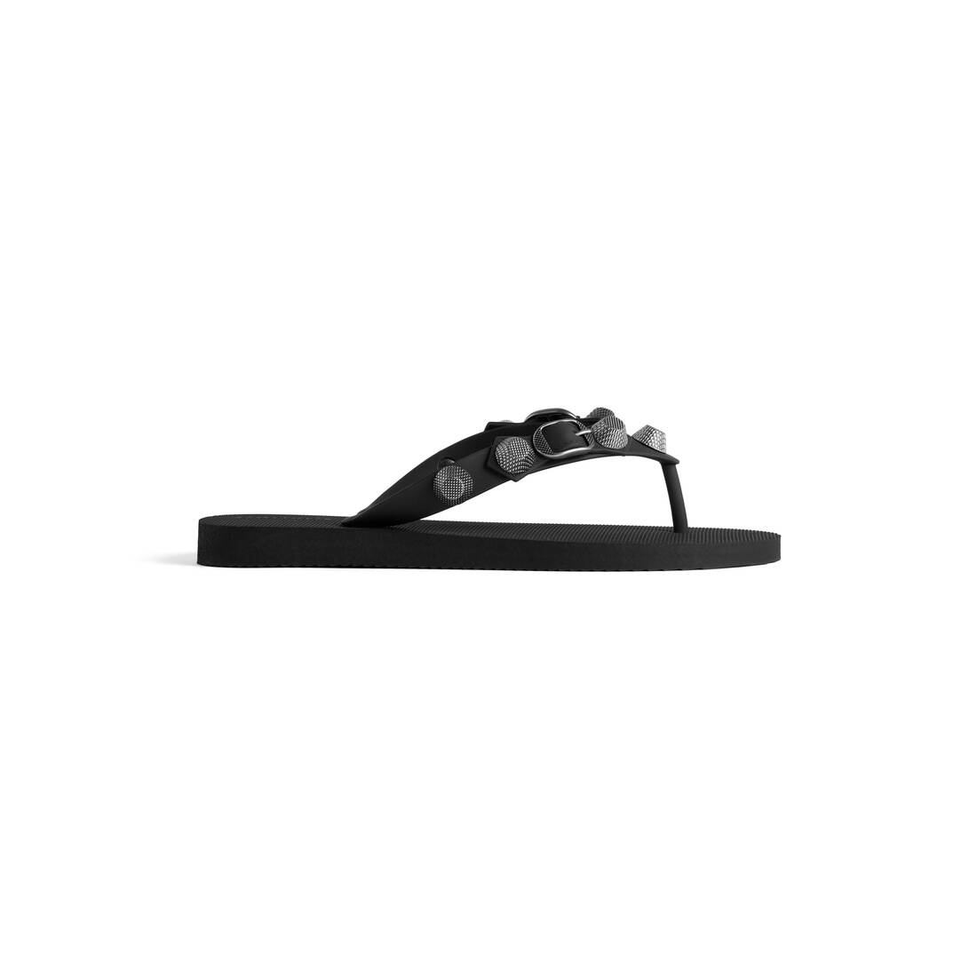 Women's Cagole Thong Sandal in Black - 1