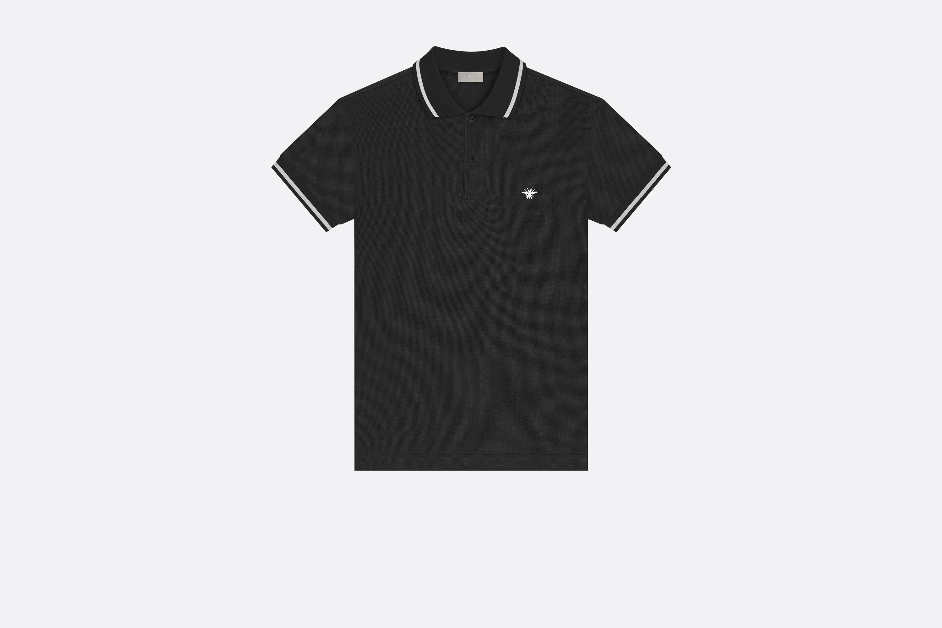 Dior Polo Shirt with Bee Embroidery | REVERSIBLE