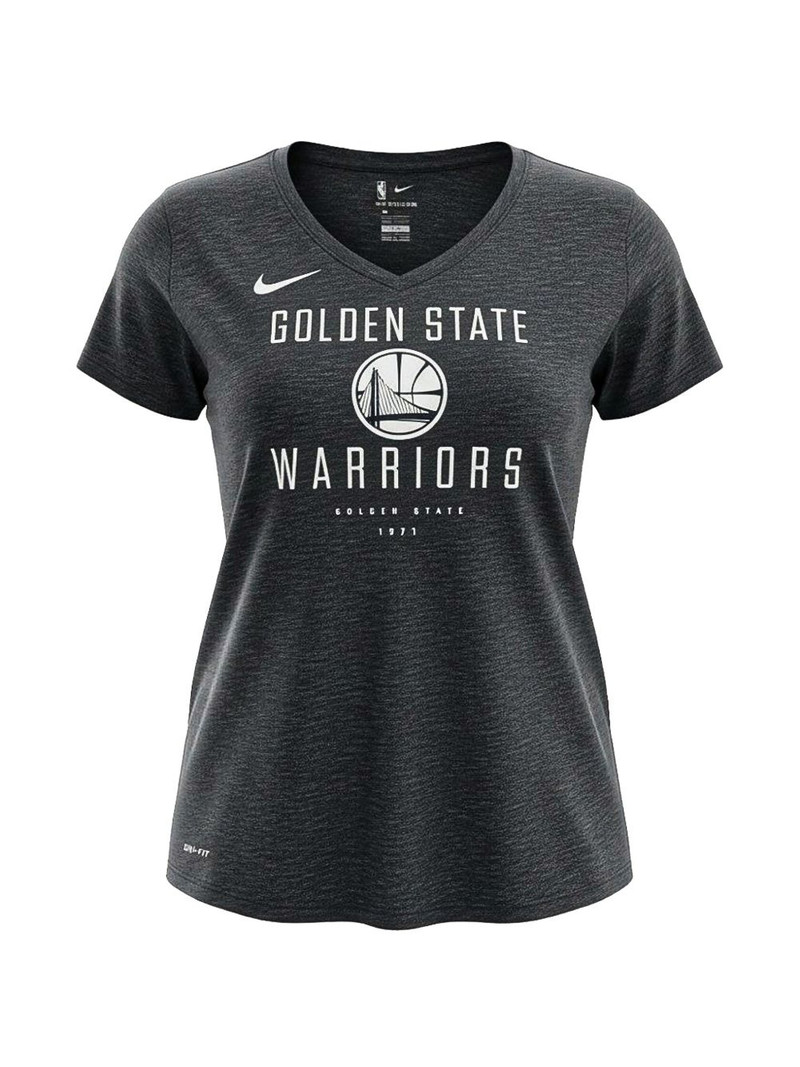 NBA Golden State Warriors V-neck short-sleeve T-shirt 1