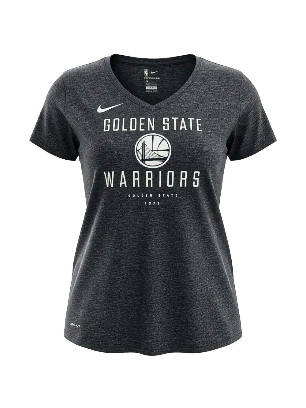 NBA Golden State Warriors V-neck short-sleeve T-shirt - 1