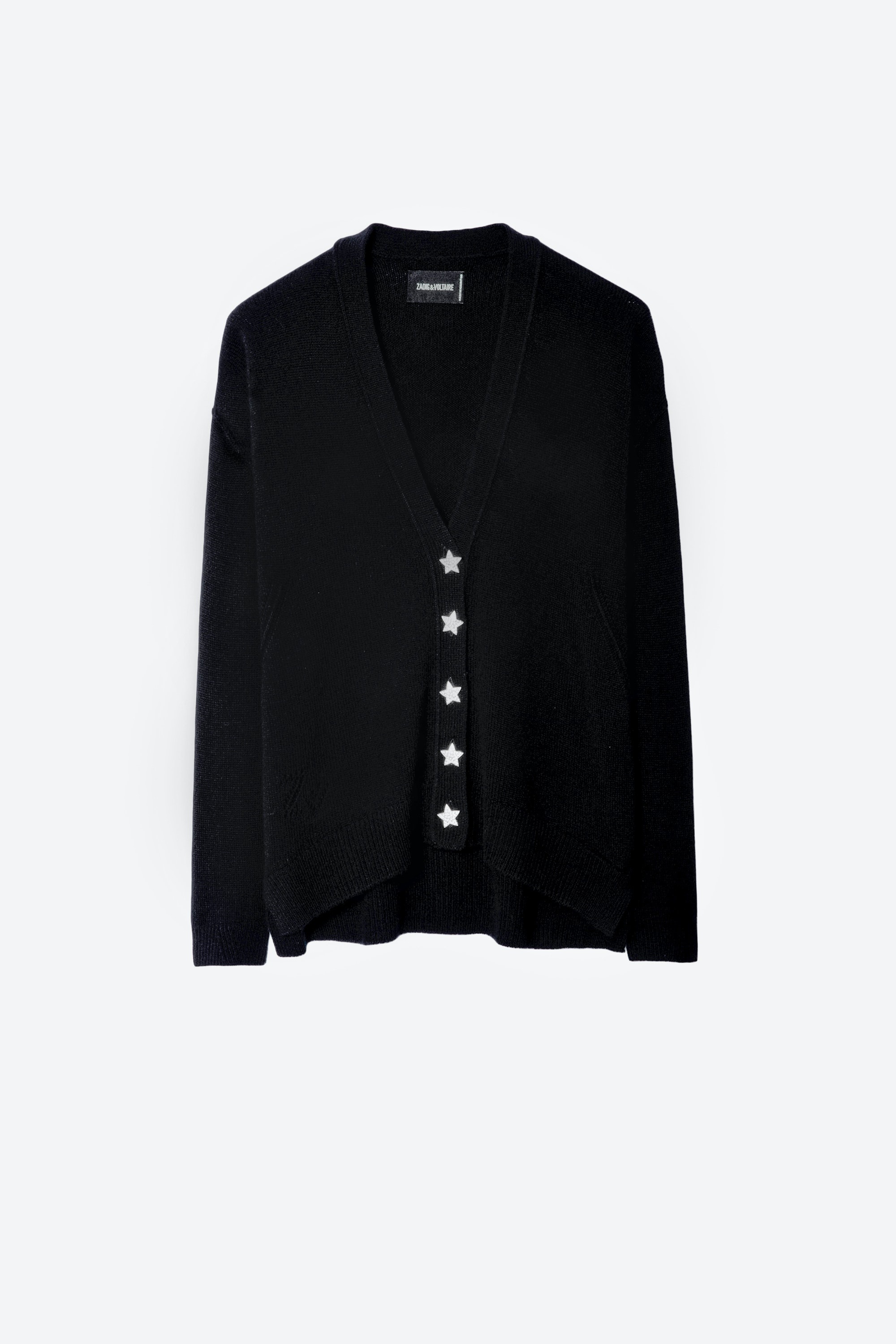 Mirka Jewelled Cashmere Cardigan - 1