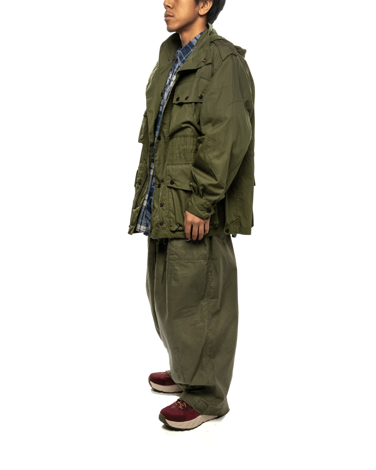 Field Coat - C/N Oxford Cloth Olive - 2