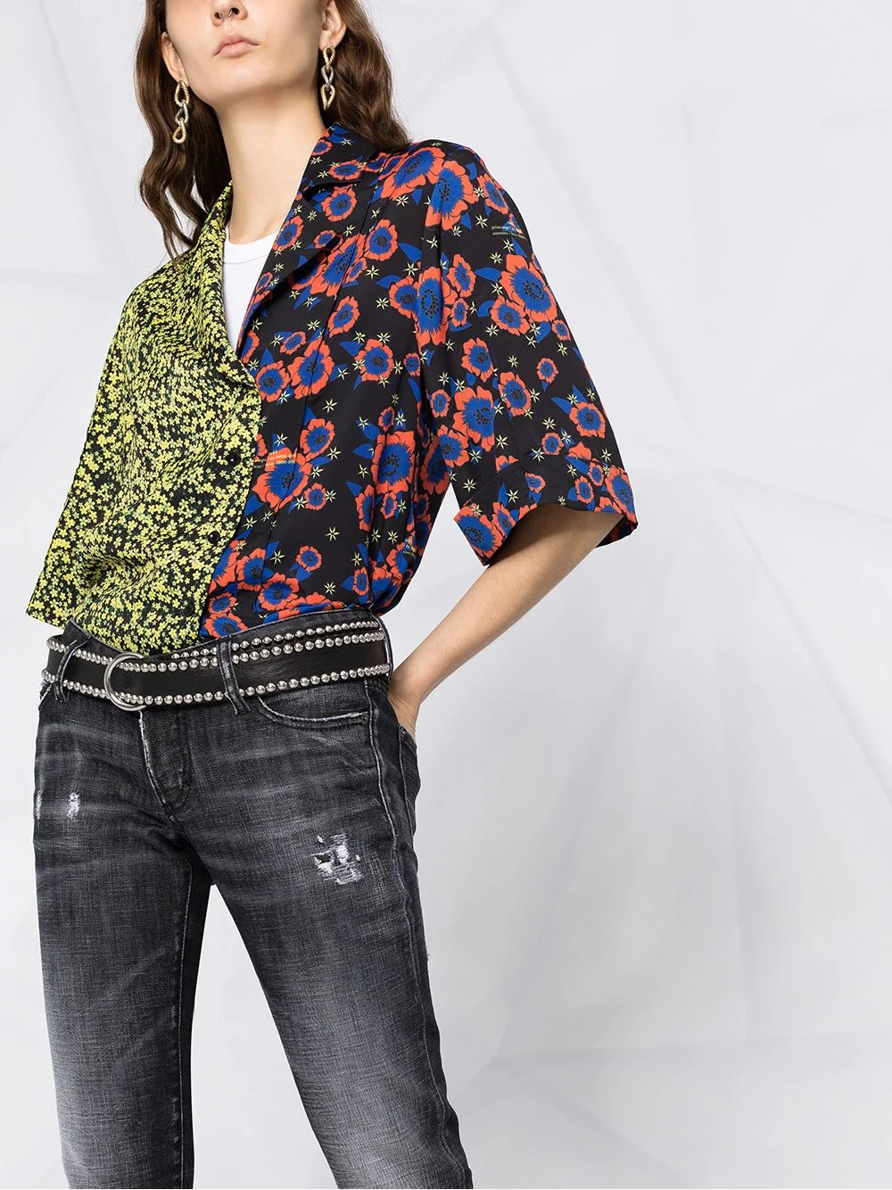 distressed skinny jeans - 4