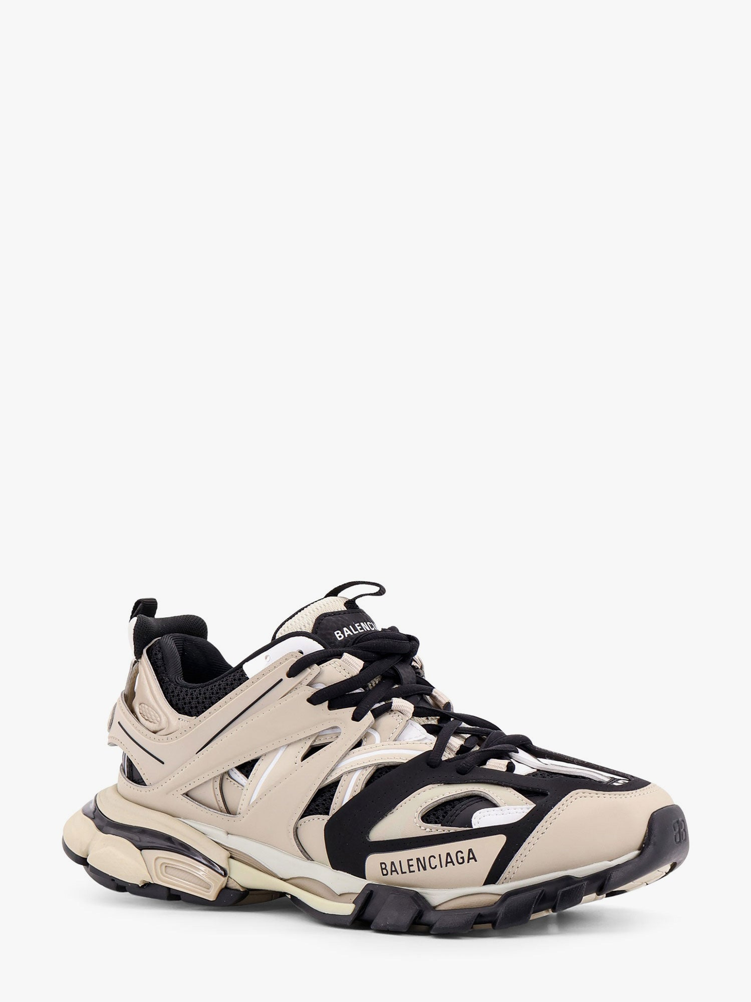 Balenciaga Track Mesh And Rubber Sneakers - 2