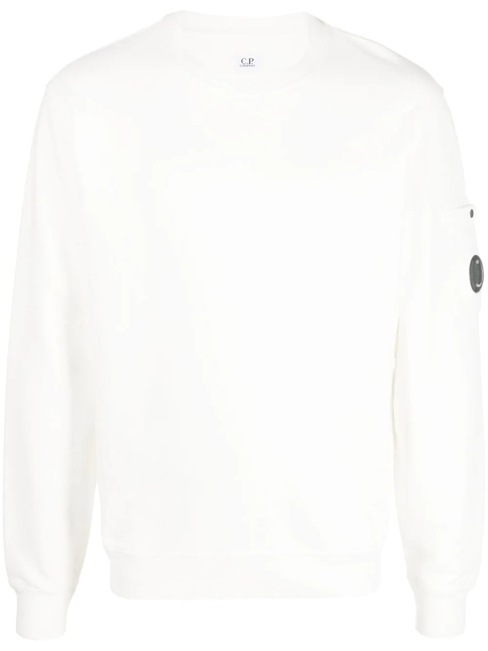 logo-patch long-sleeve sweatshirt - 1