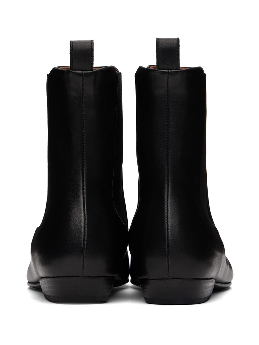 Black Miniblocco Beatle Chelsea Boots - 2