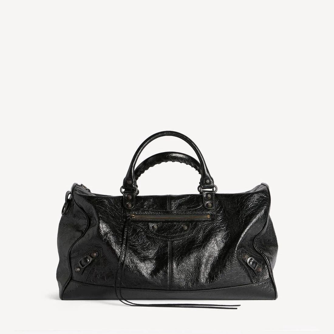 Men's Le City Boston Bag Large in Black - 1