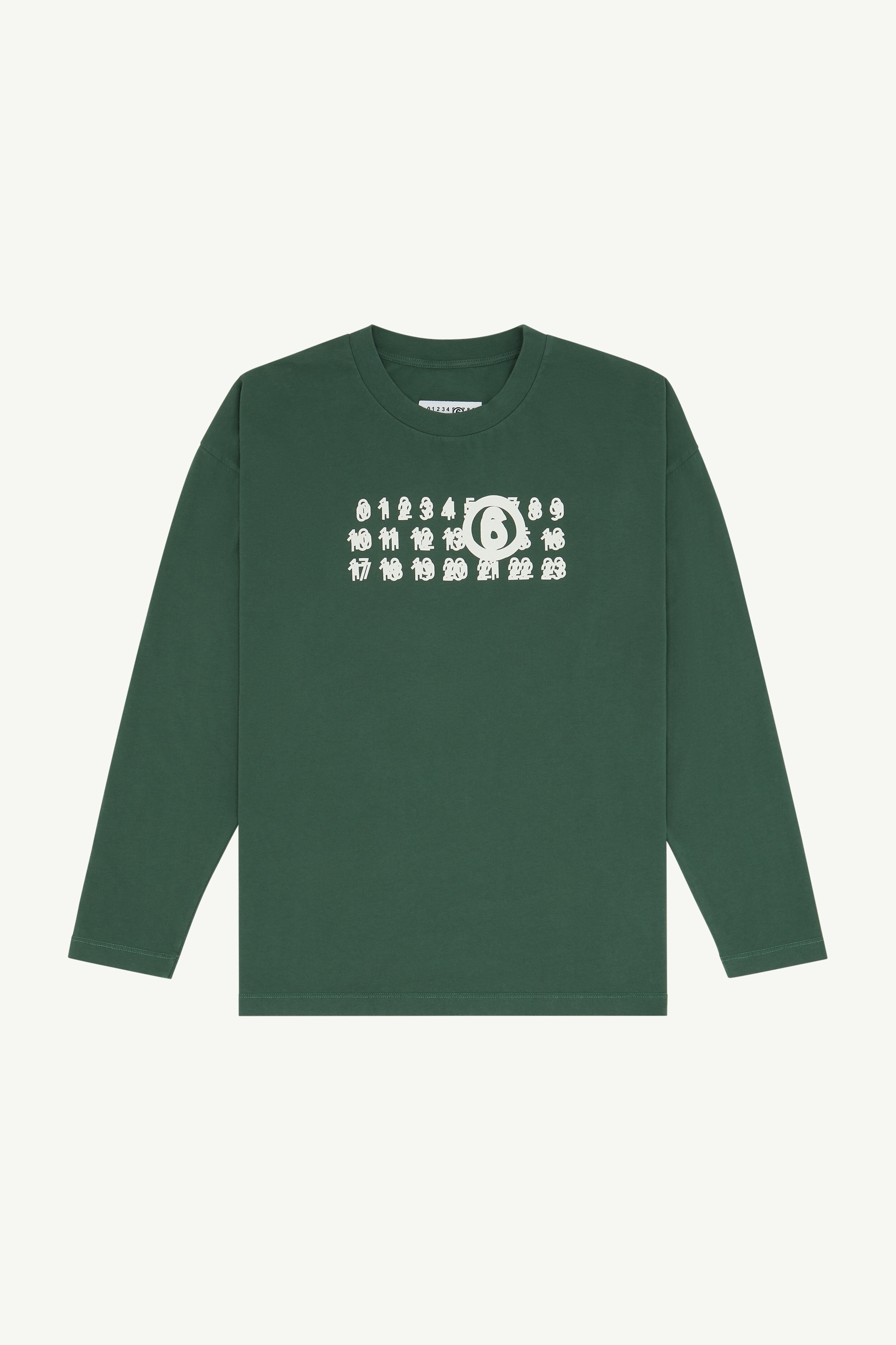 MM6 Maison Margiela Long-sleeve 3-layers print T-shirt