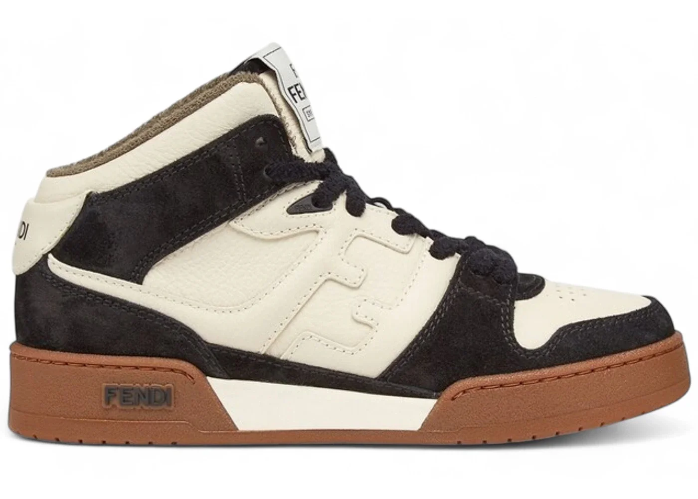 Fendi Match Mid Black Cream Gum (Women's) - 1