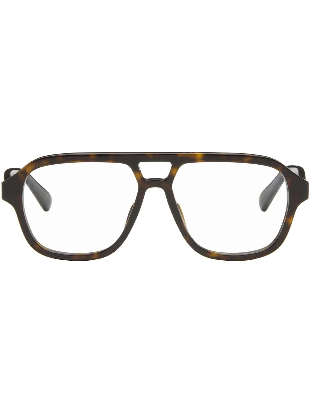 Brown Simple Fit Optical Frame Glasses - 1