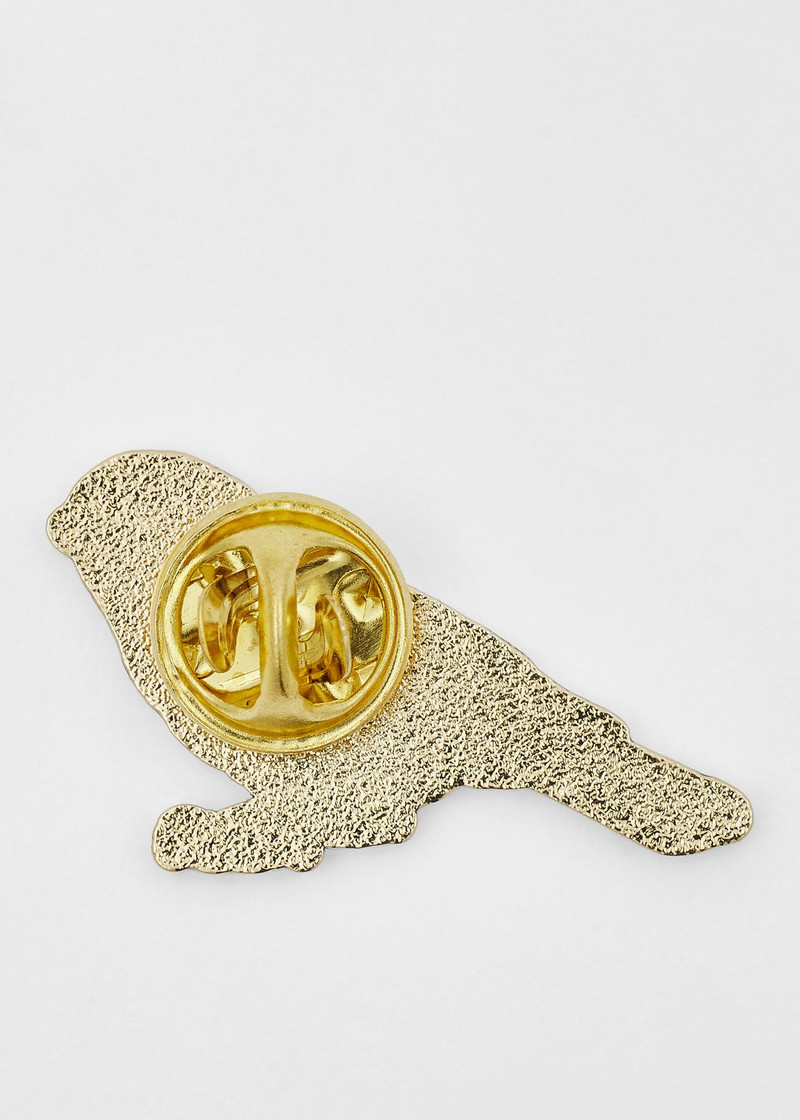 Paul Smith Paul Smith loves Barbour - Bird Pin Badge outlook