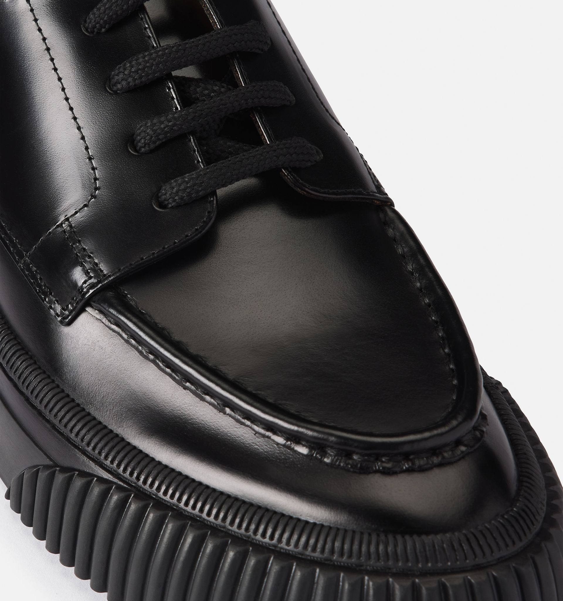 Textured Ami Sole Derbies - 6