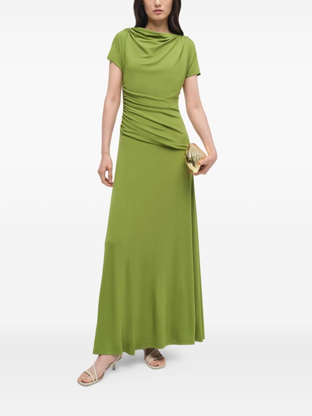 Shanelle cowl-neck jersey midi dress - 2