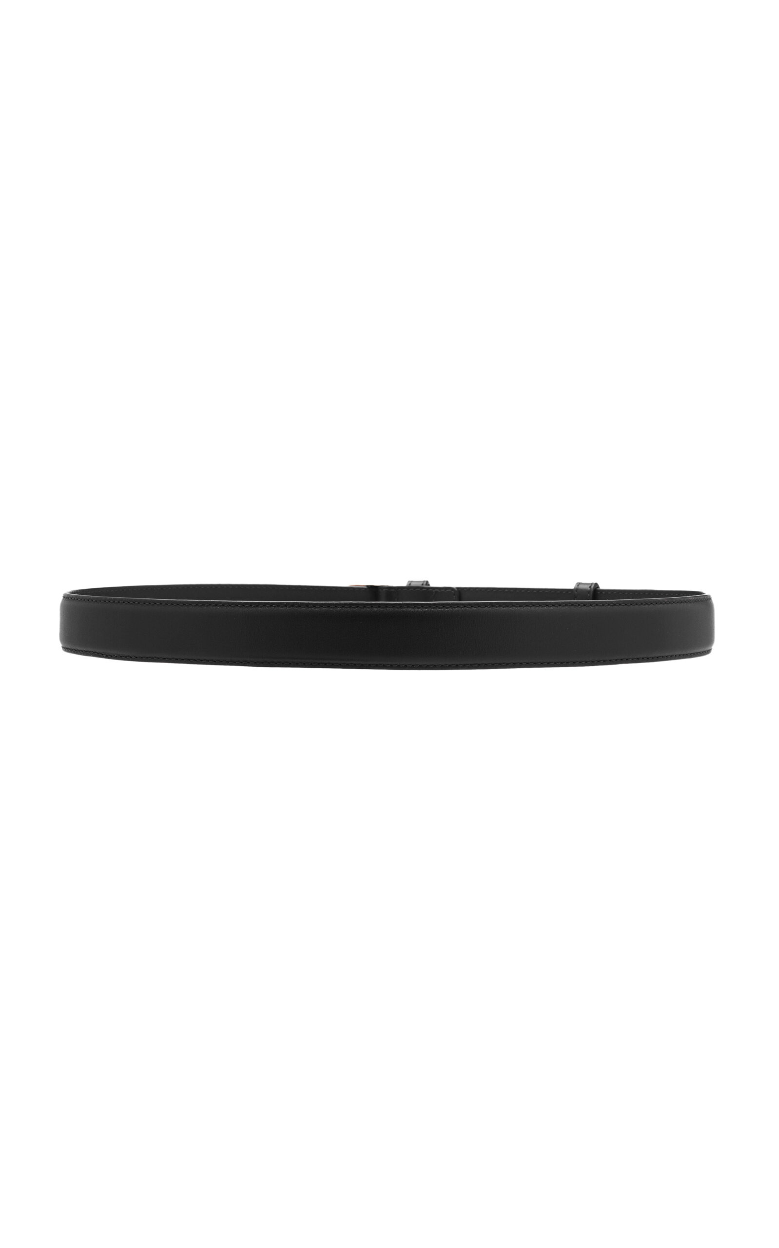 Simple Leather Belt black - 4