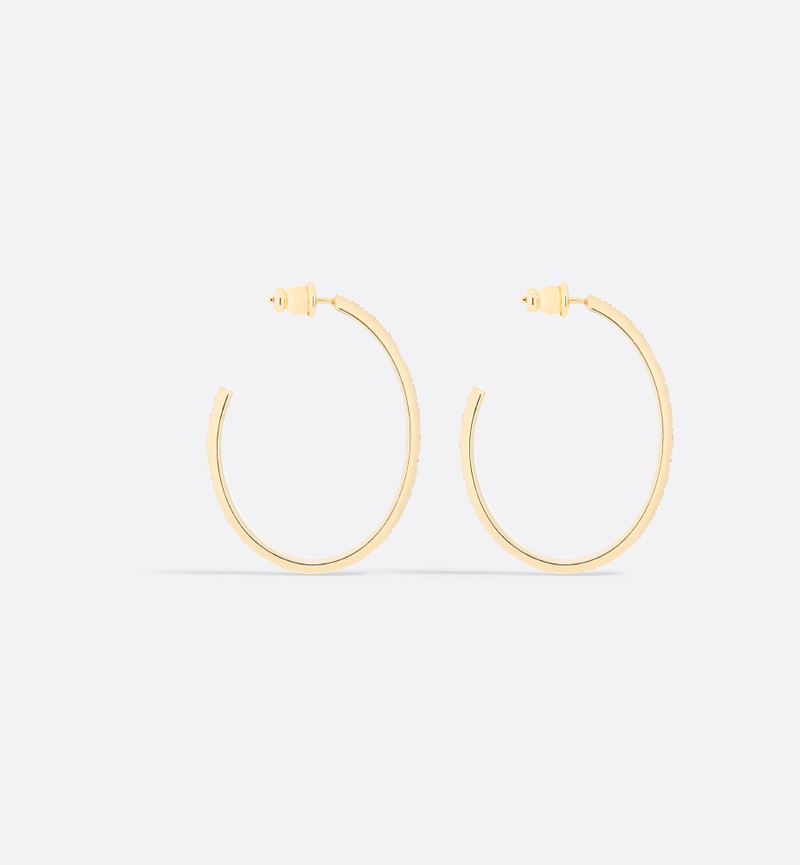 Dior Trésor Hoop Earrings 4