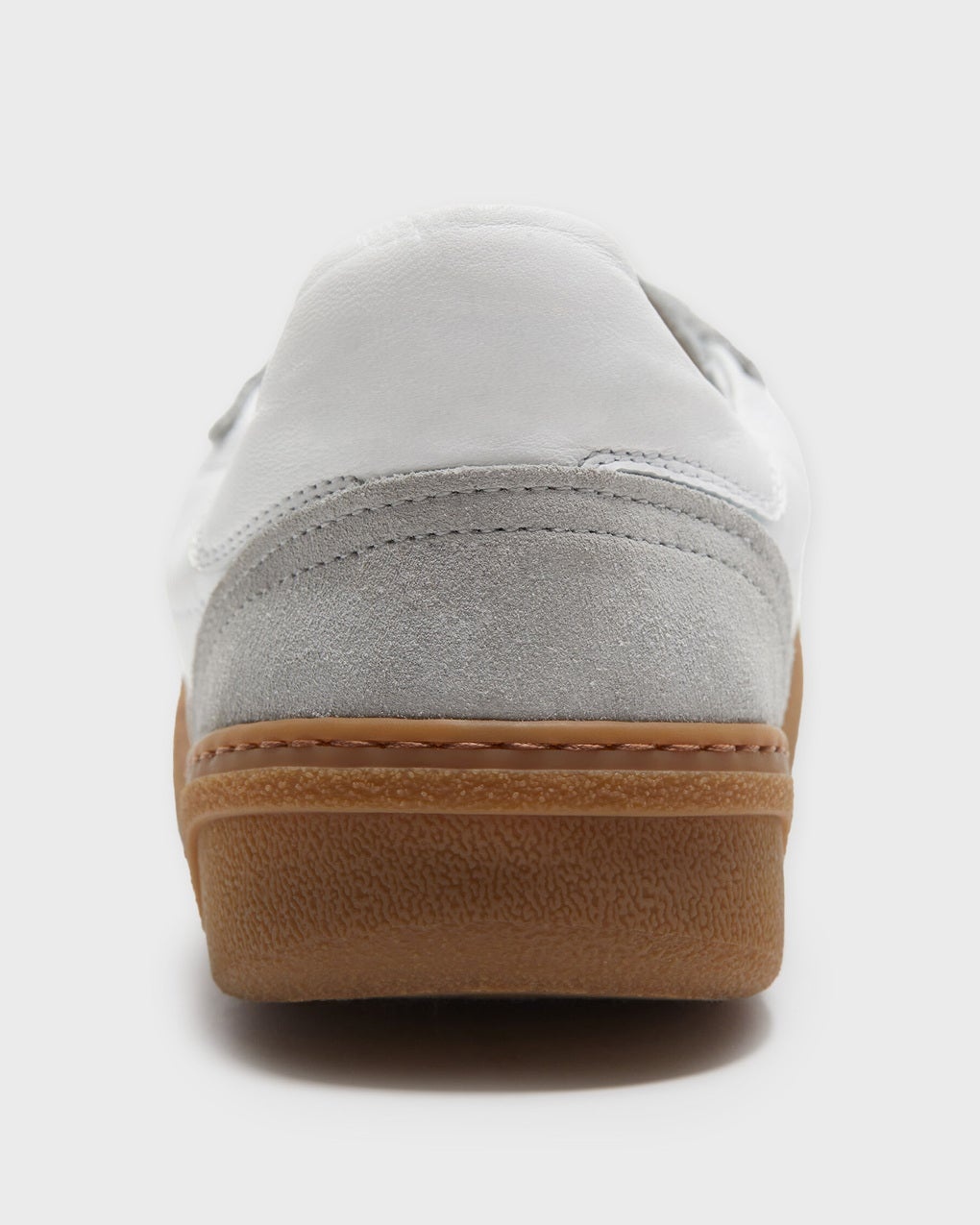 Sneakers Bars W Lace-Up Vit/brun - 2