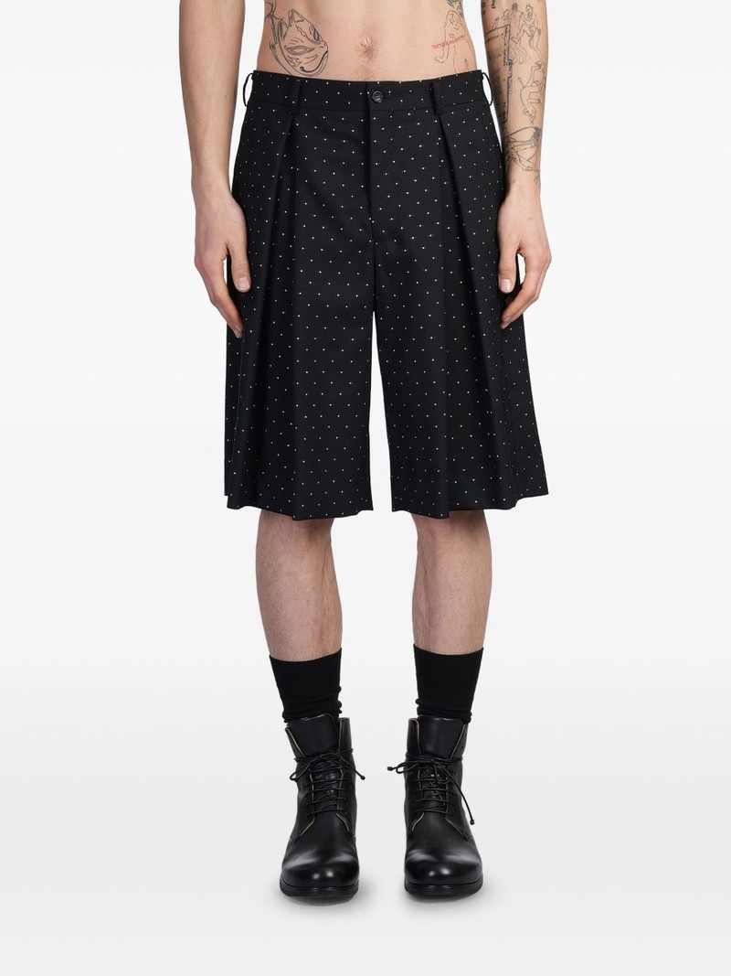 polka-dot print shorts 1