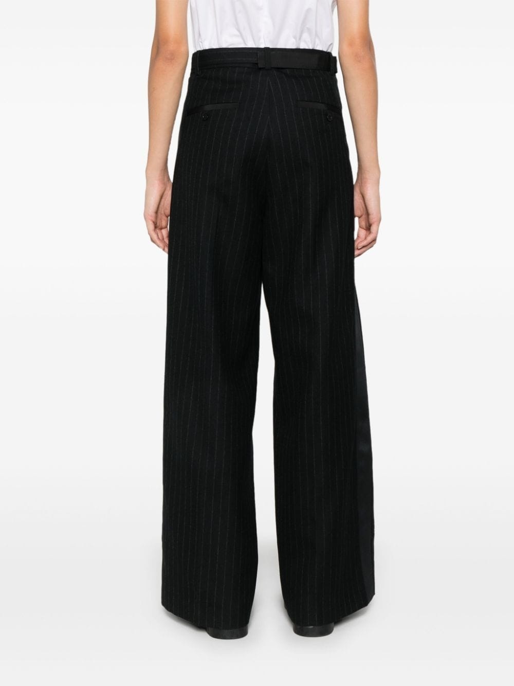 pinstriped trousers - 4