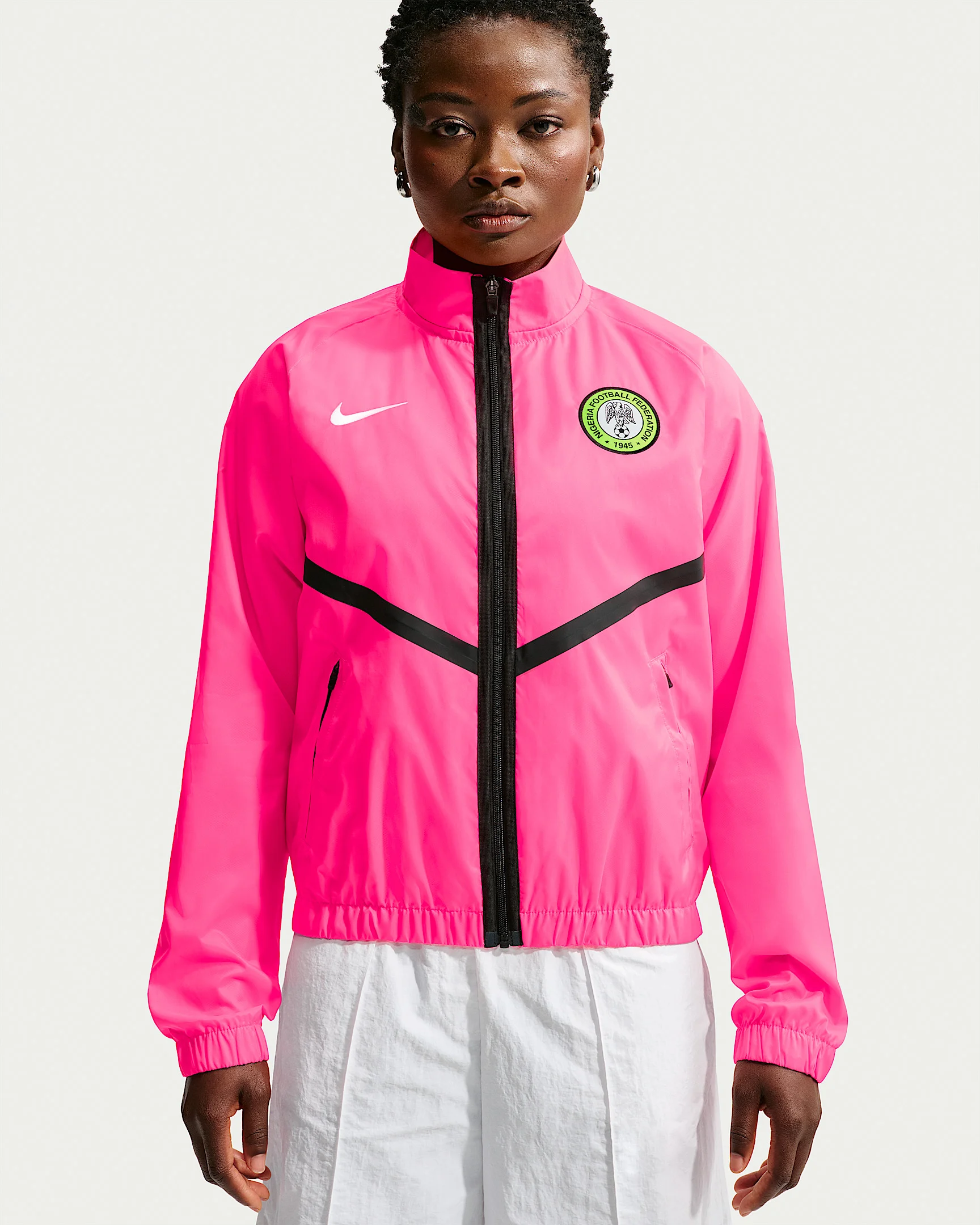 Nigeria Women's Nike Dri-FIT Soccer Anthem Jacket - 1