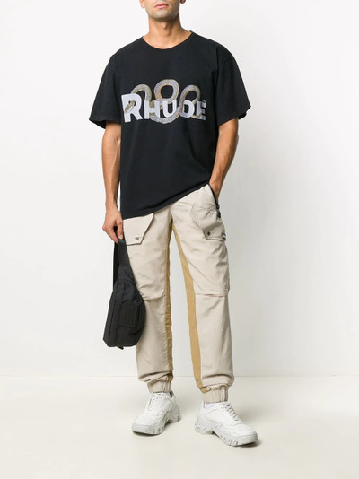 Rhude cargo track pants  outlook