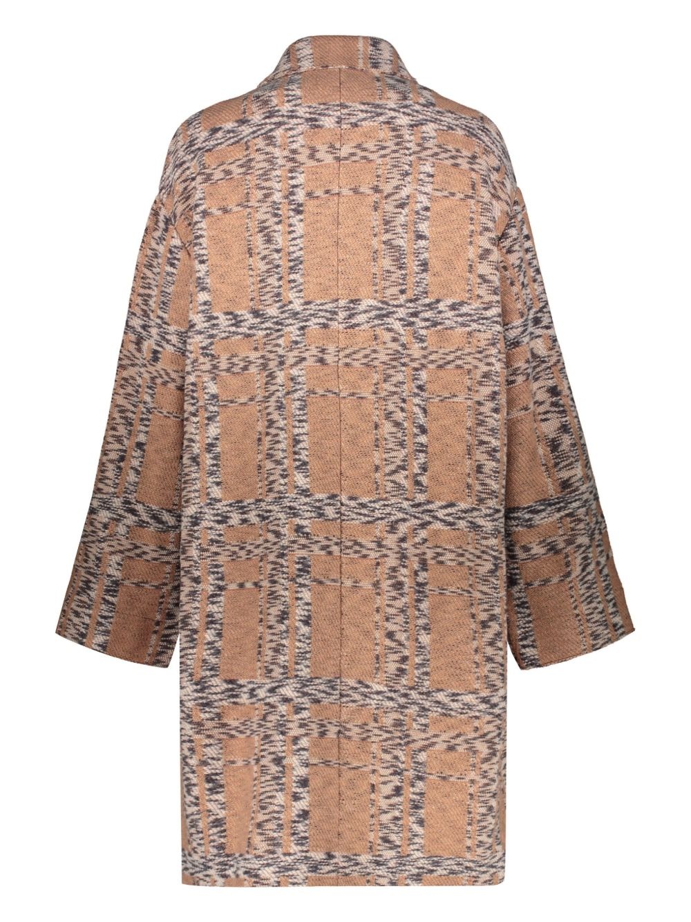 wool-blend coat - 2
