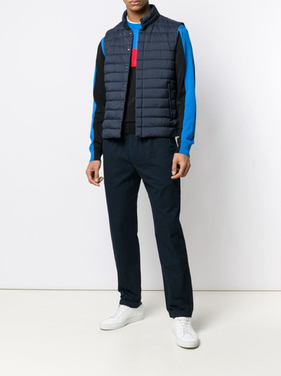 Herno quilted padded vest outlook