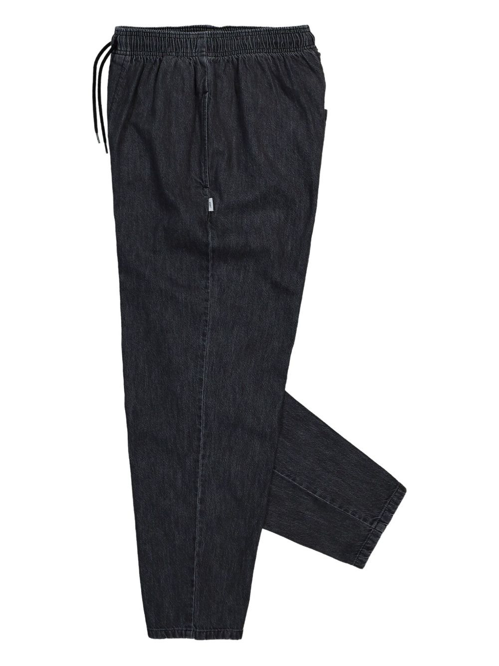 drawstring cotton trousers - 3