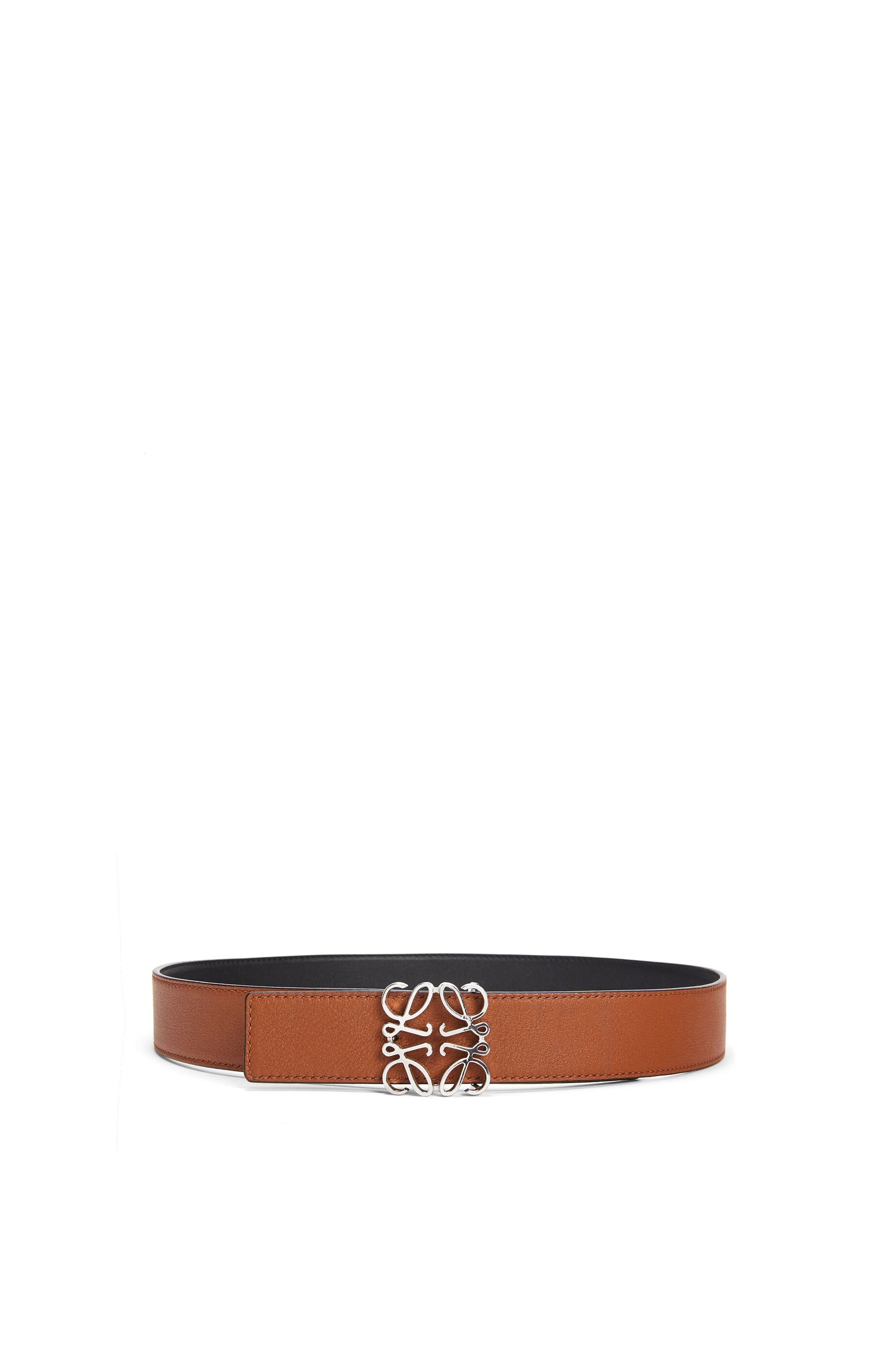 Anagram belt in smooth calfskin - 1