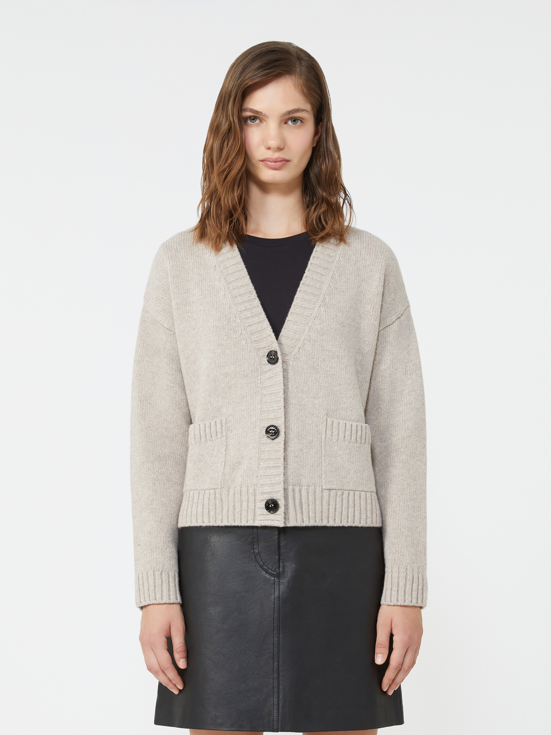 FILMATO Wool knit V-neck cardigan - 3