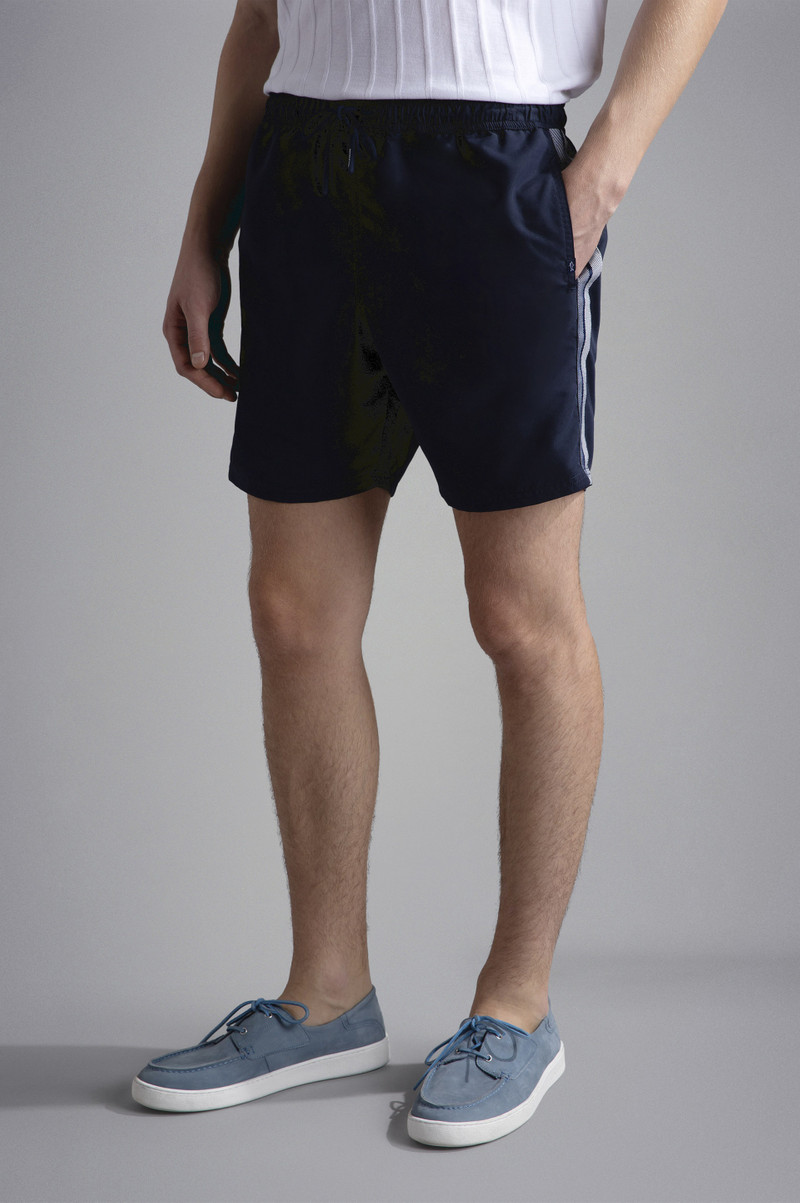SWIM SHORTS WITH LOGO TAPE 6