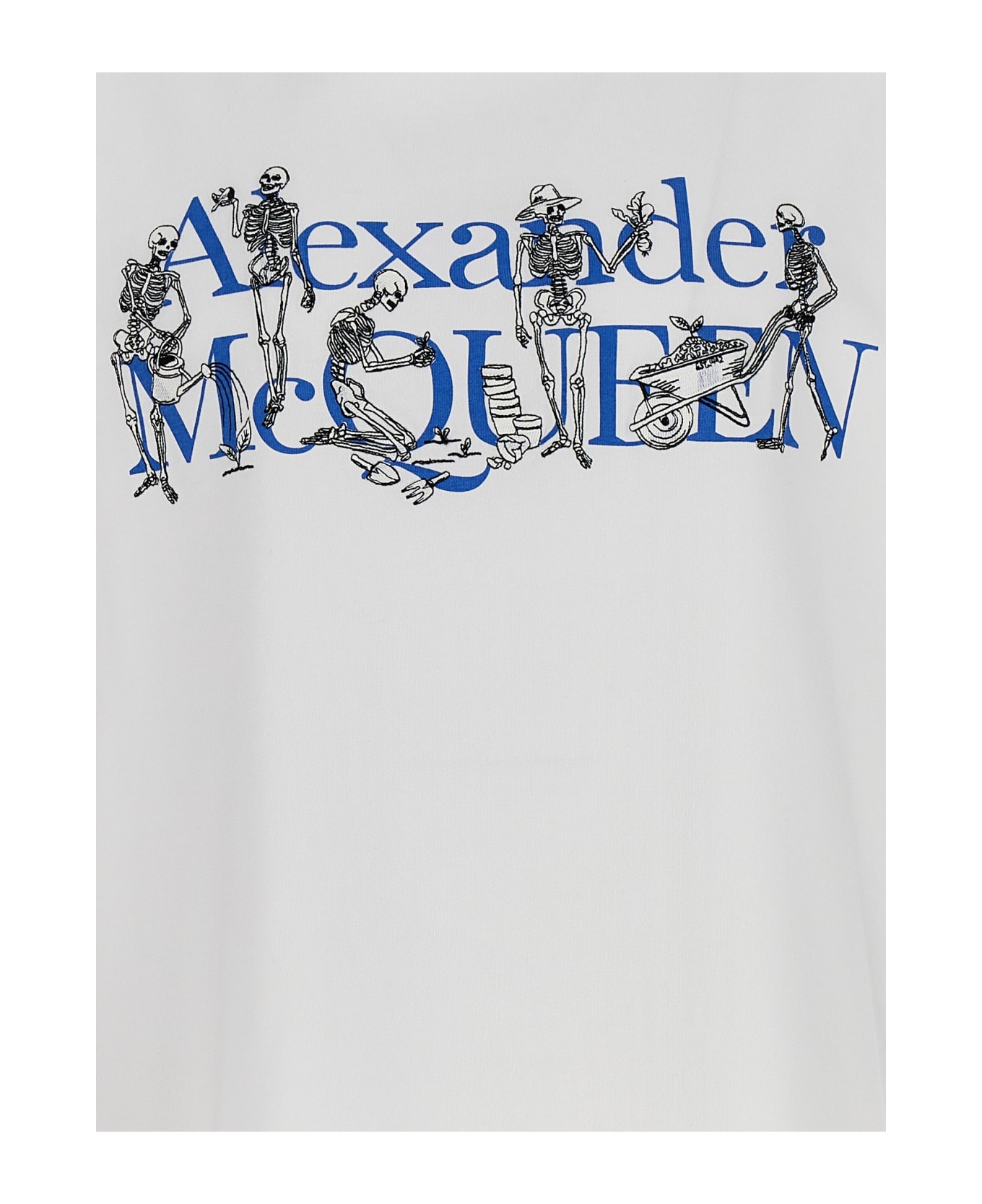Skull Logo Print T-shirt - 4