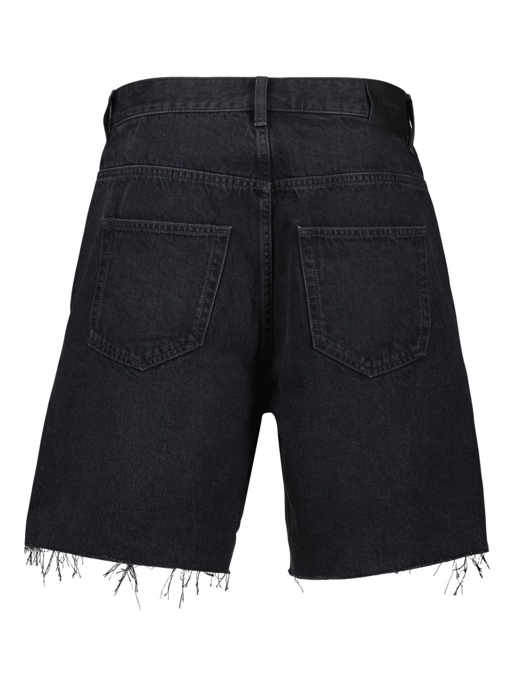 frayed detailing shorts - 2
