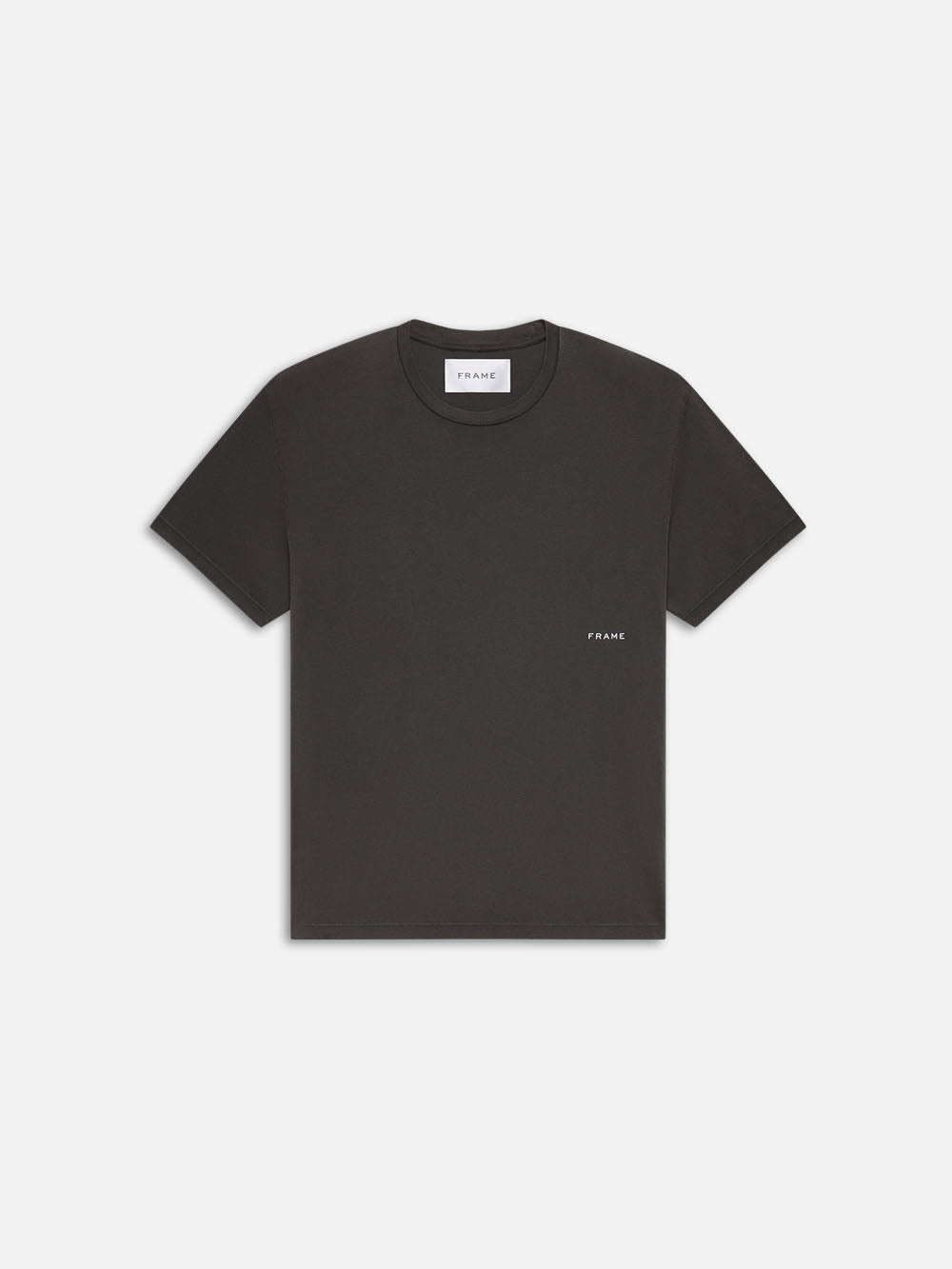 Relaxed Tee in Washed Anthracite - 1