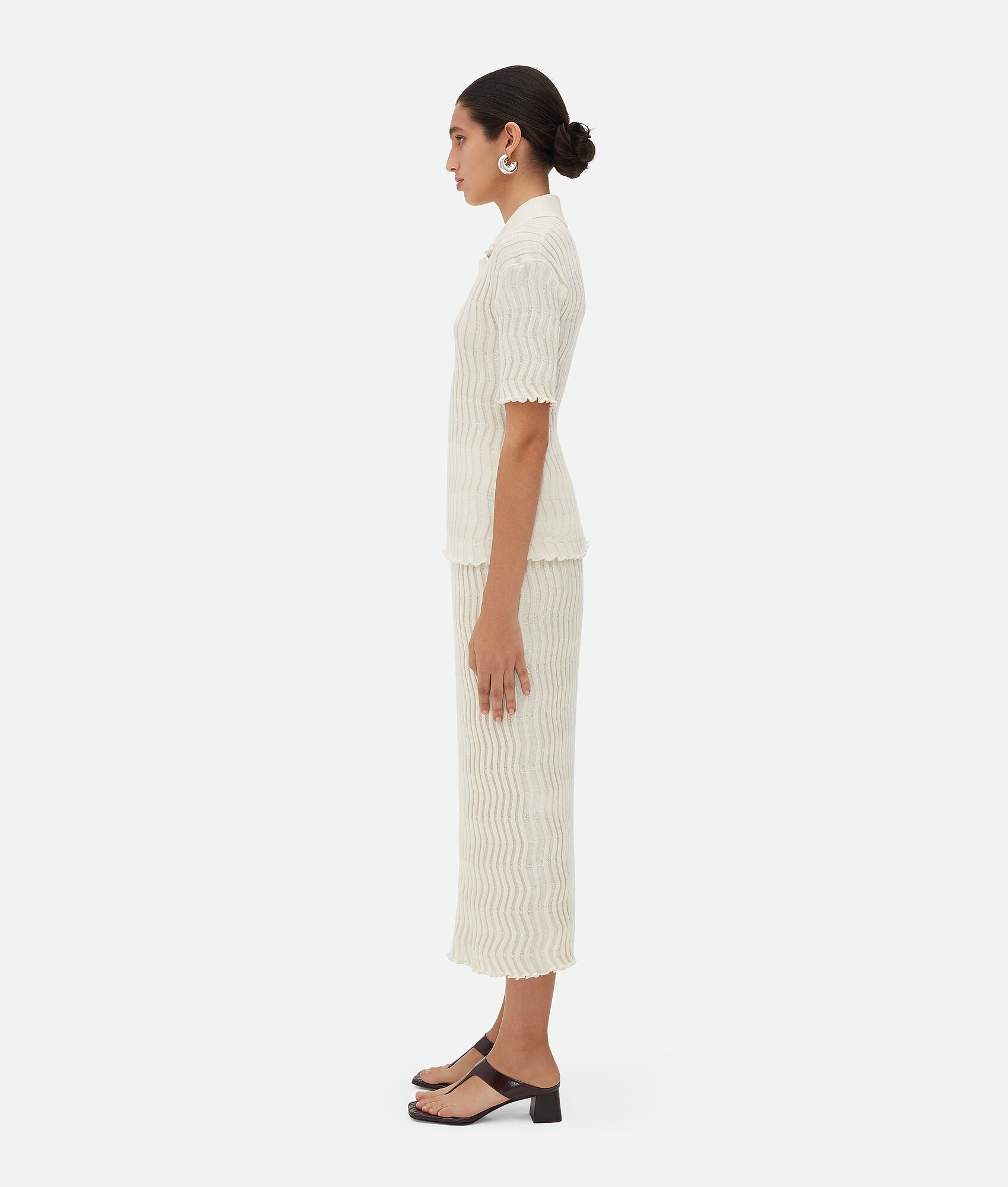 Ribbed Wool Skirt - 2